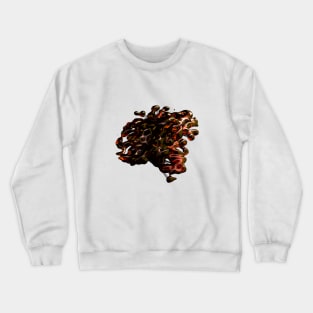 Abstract Diplacement Resin Petrol Crewneck Sweatshirt